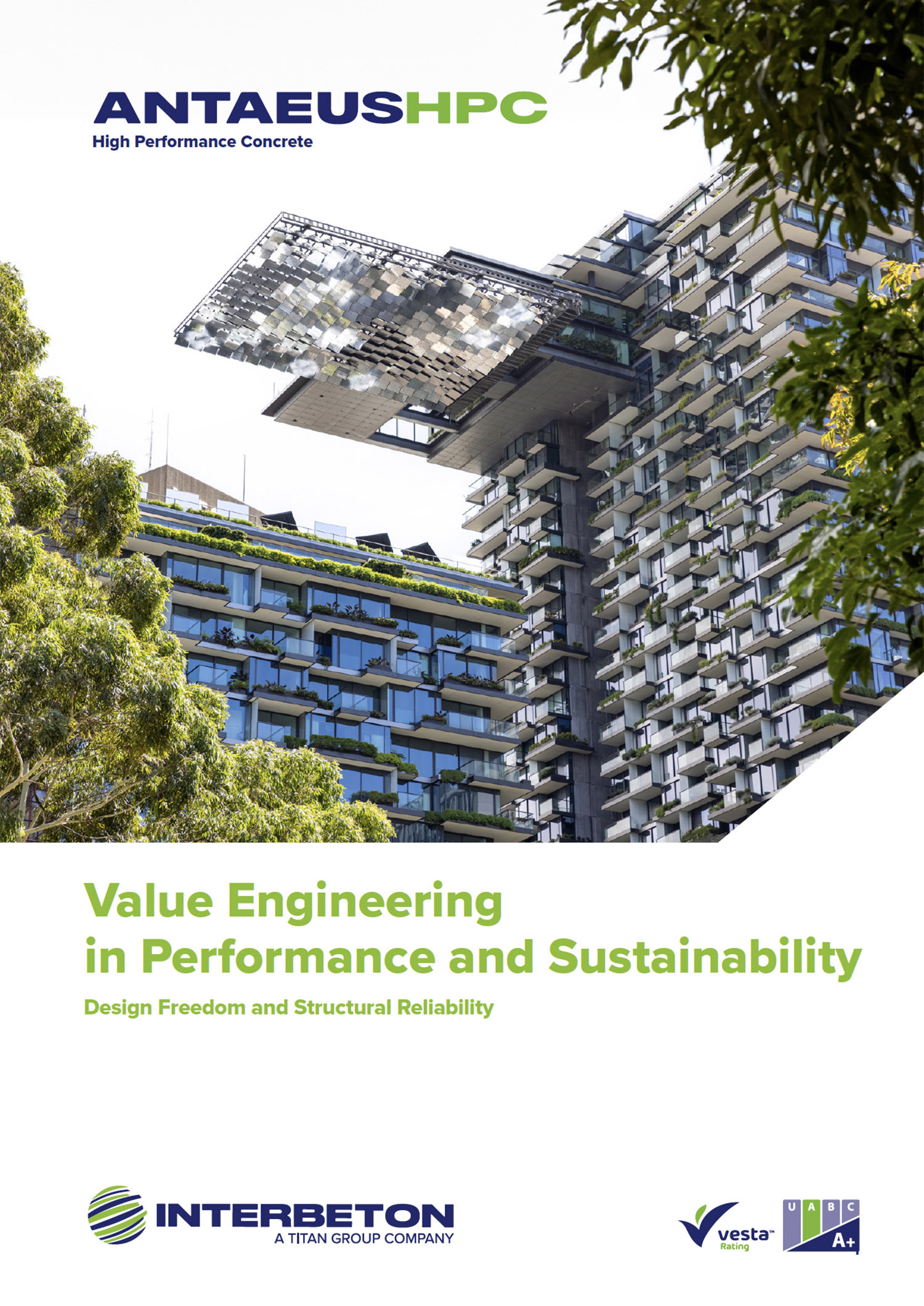 ANTAEUS HPC High Performance Concrete.