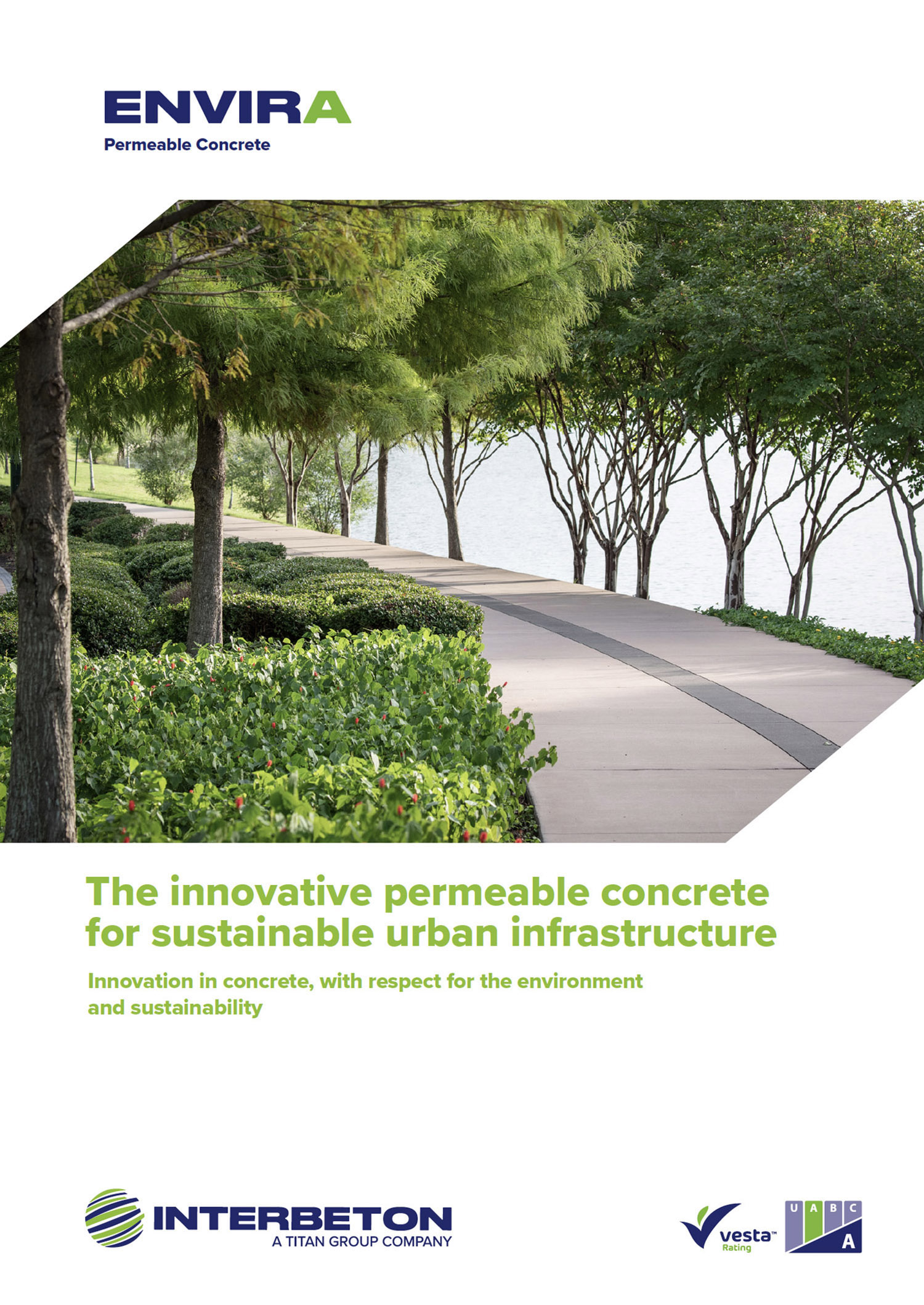 ENVIRA Permeable Concrete.